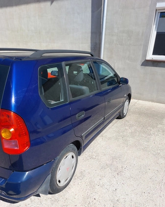 Mitsubishi Space Star cena 3999 przebieg: 290000, rok produkcji 2004 z Tarczyn małe 29